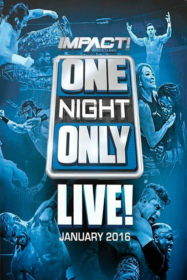 TNA One Night Only: Live! 2016 poster background