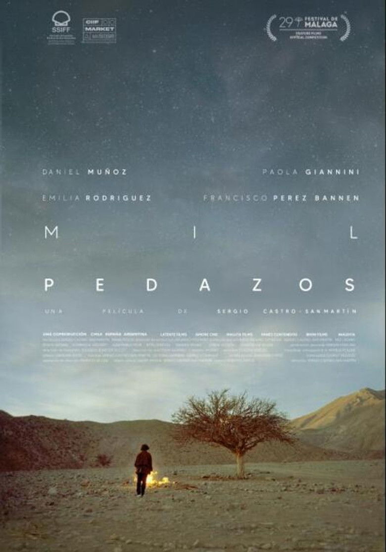 Mil pedazos poster background