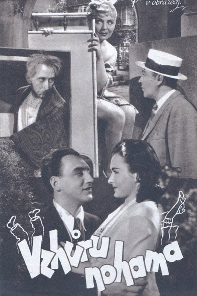 Vzhůru nohama poster background