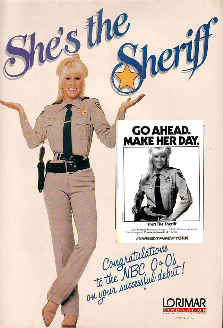 She's the Sheriff poster background