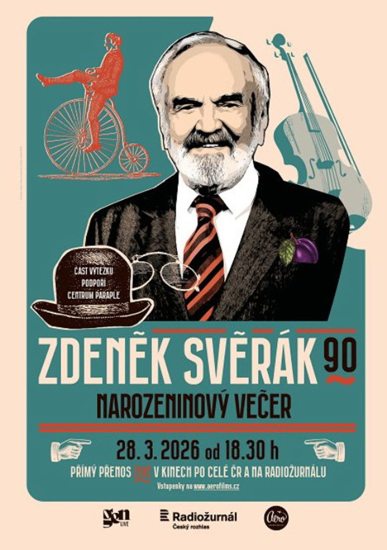Zdeněk Svěrák 90 poster background