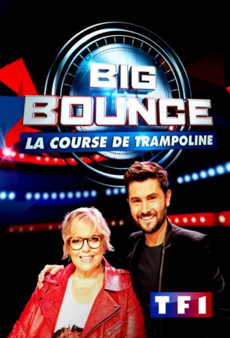 Big Bounce - La course de trampoline poster background