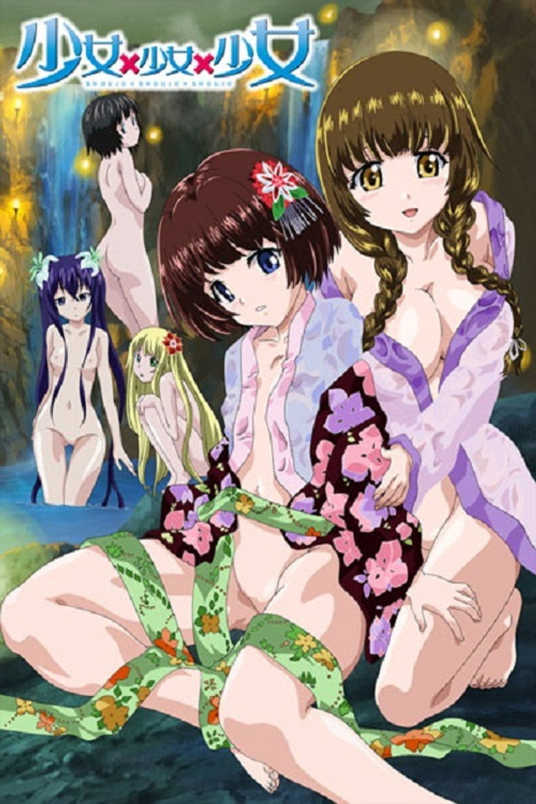 Shoujo x Shoujo x Shoujo The Animation poster background