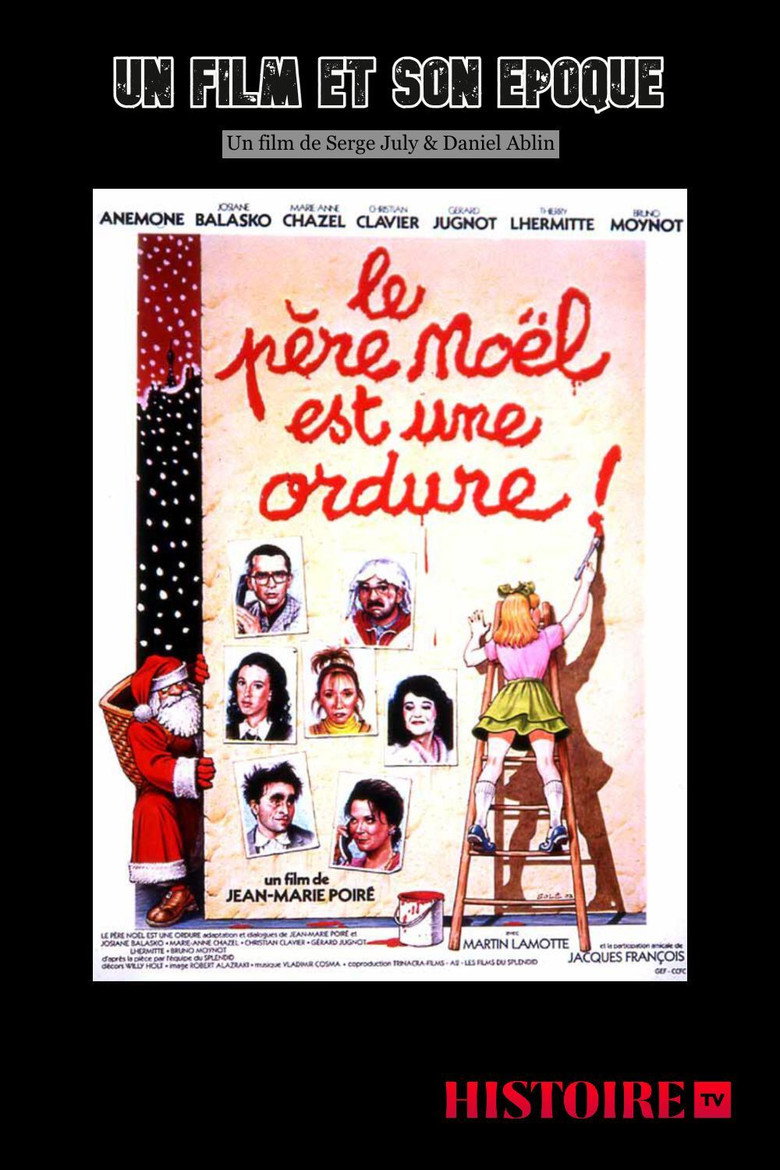 Il était une fois... « Le père Noël est une ordure » poster background