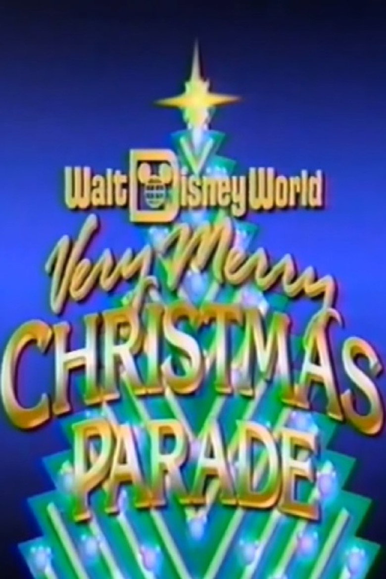 Walt Disney World Very Merry Christmas Parade poster background