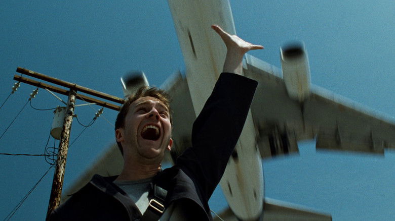 The skyline collapsing