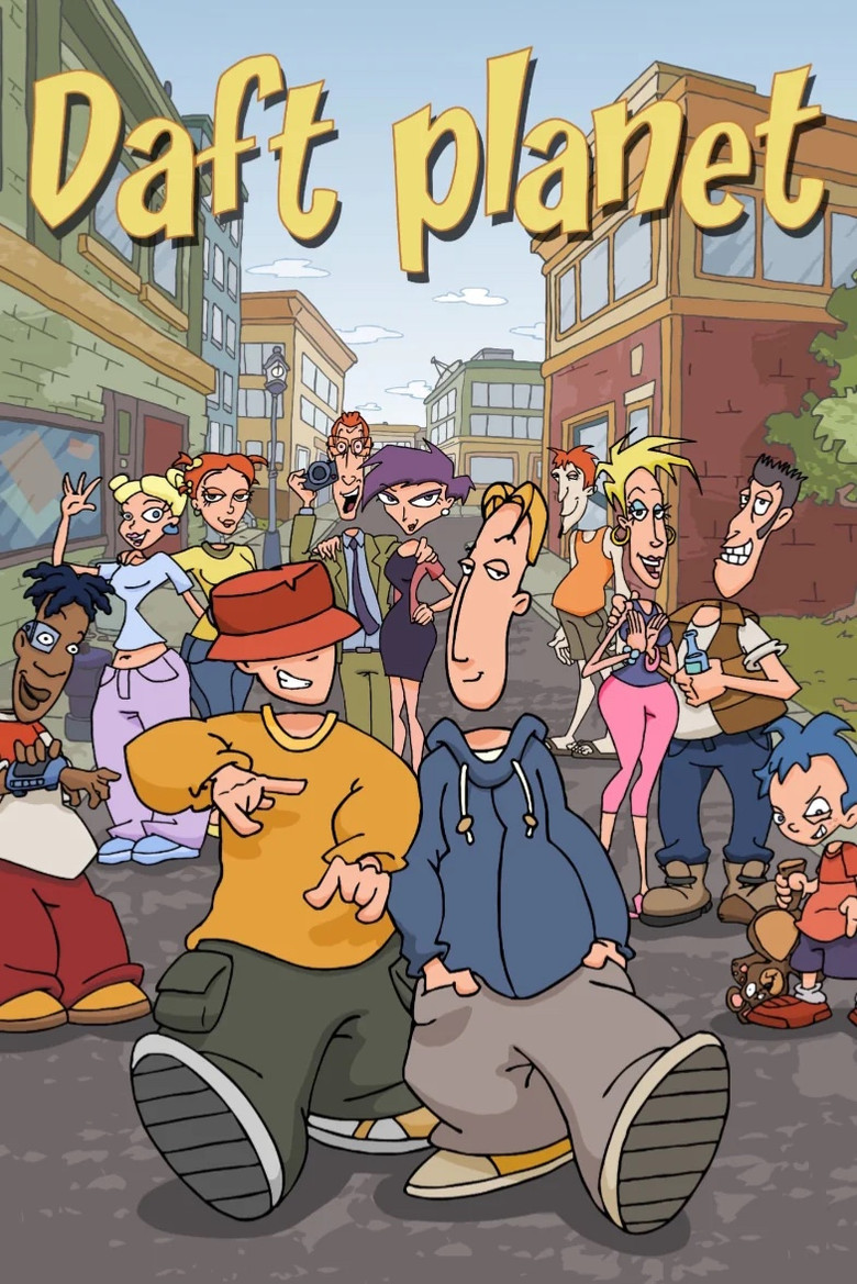 Daft Planet poster background
