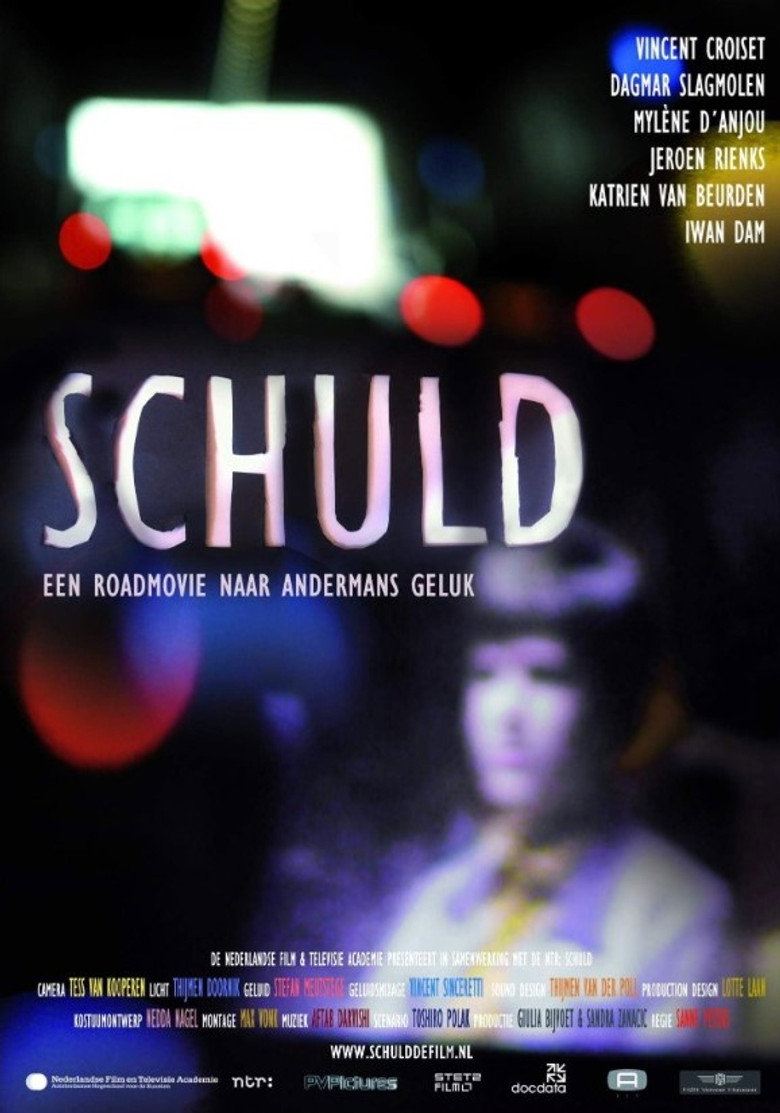 Schuld een roadmovie naar andermans geluk poster background