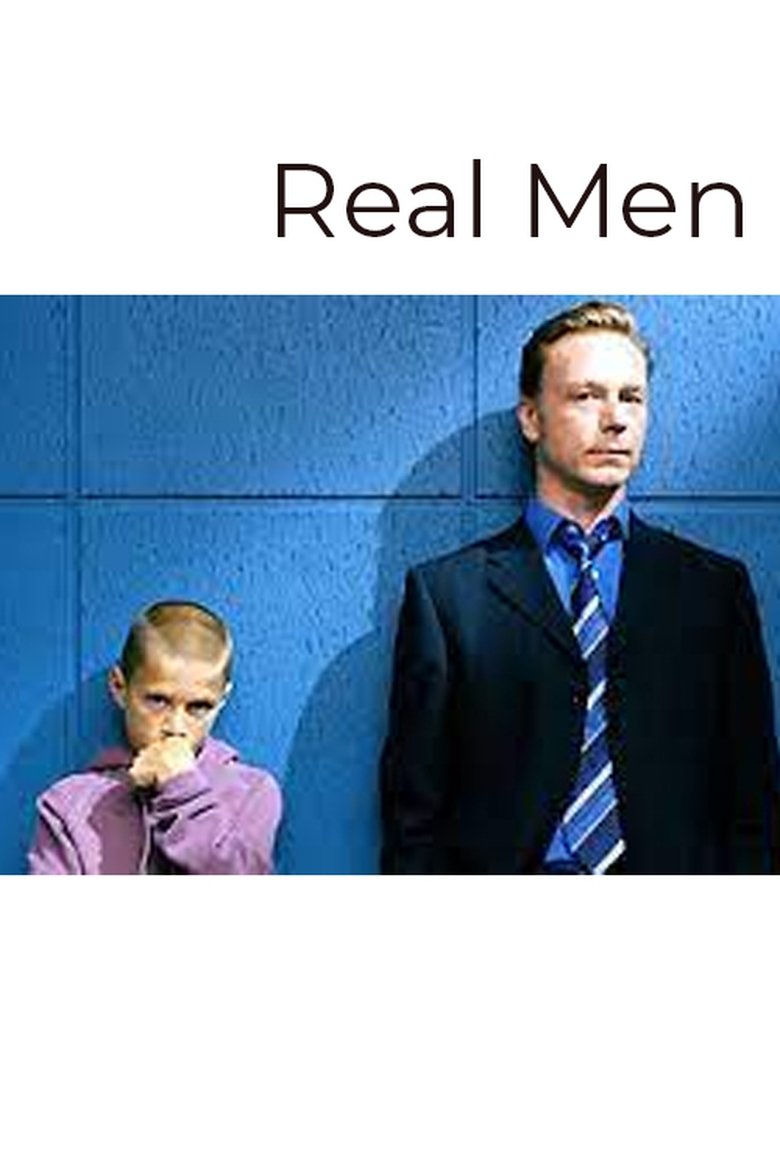Real Men poster background