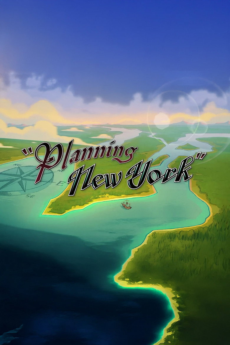 Planning New York poster background