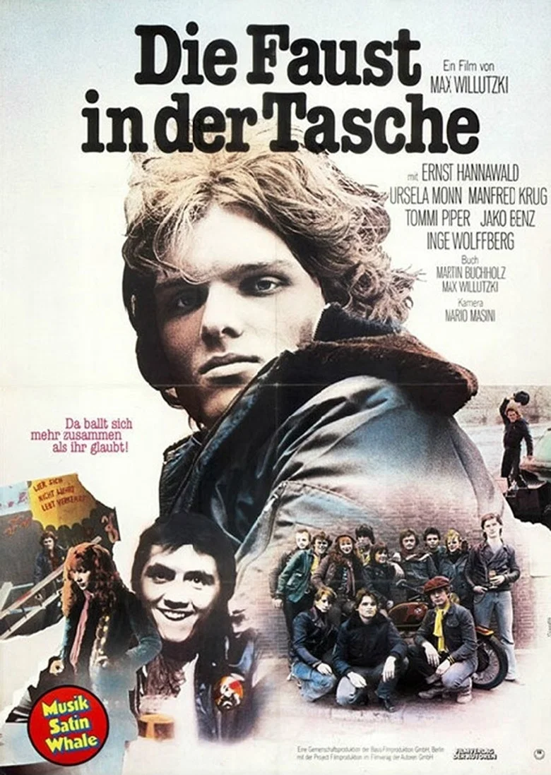 Die Faust in der Tasche poster background