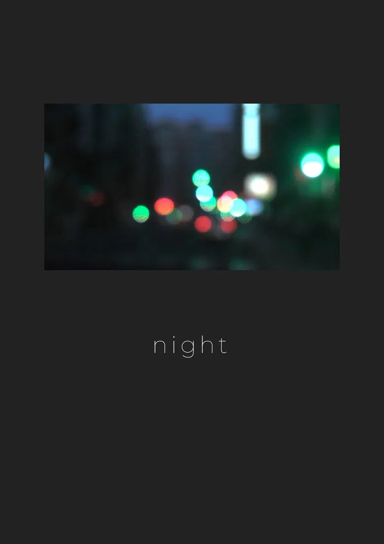 Night poster background
