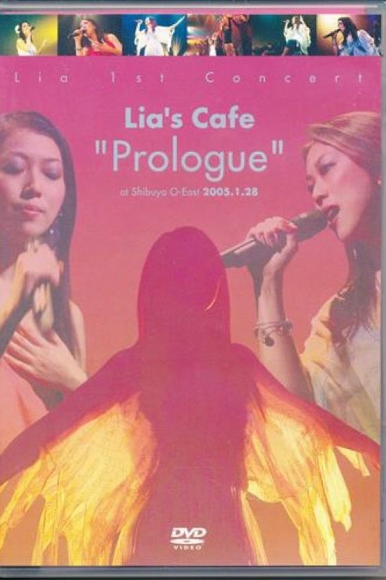 Lia 1st Concert Lia's Cafe "Prologue" at Shibuya O-EAST poster background