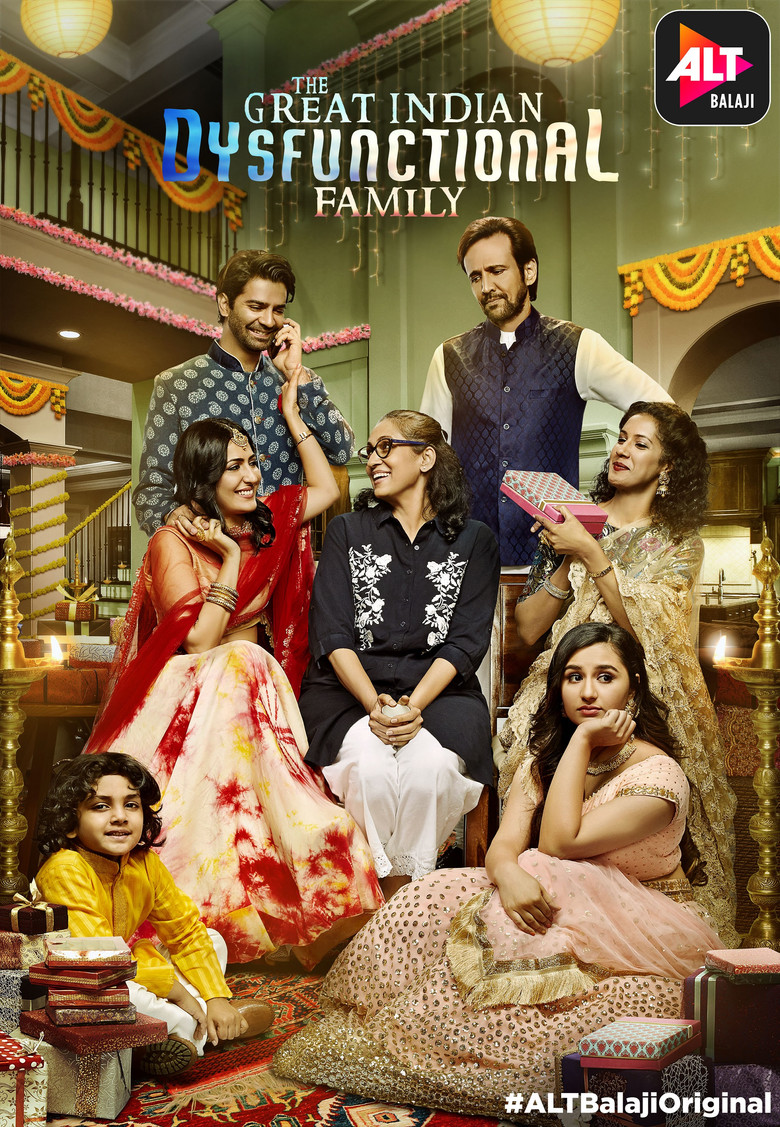 The Great Indian Dysfunctional Family poster background