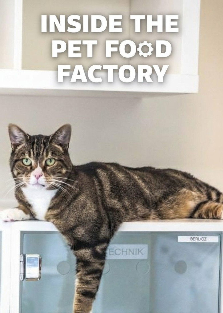 Inside the Pet Food Factory poster background