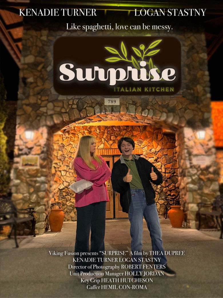 Surprise poster background