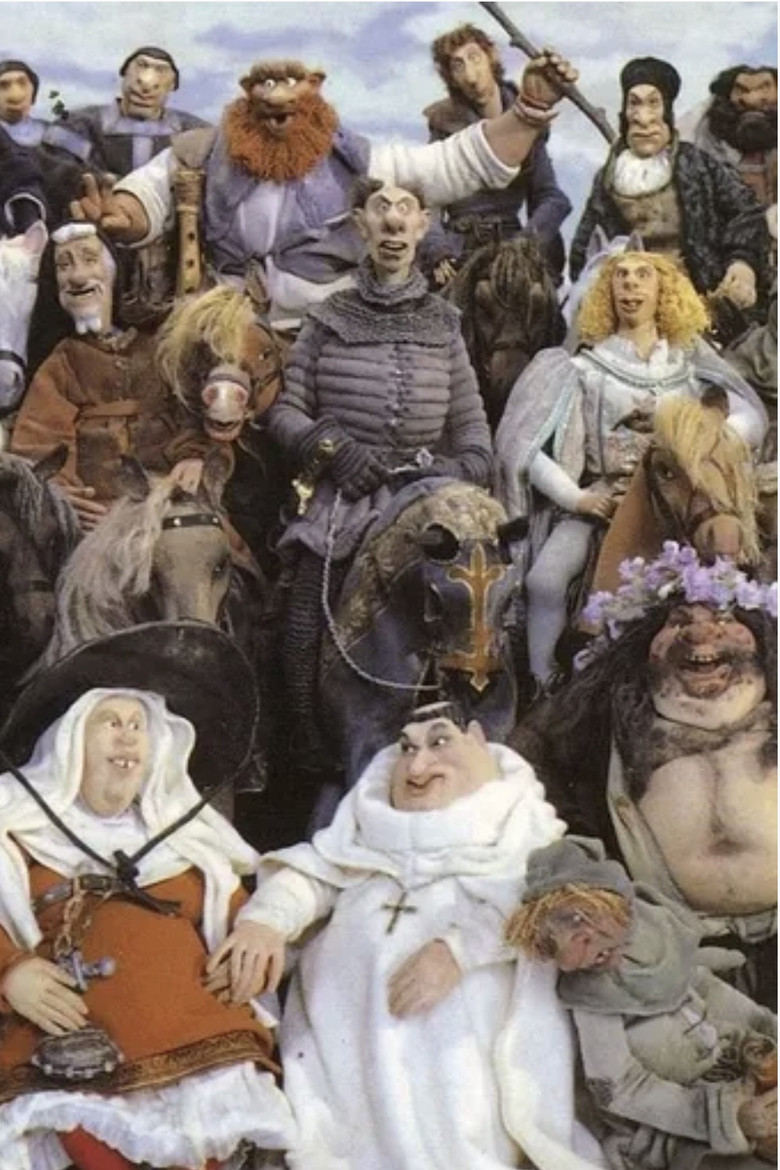 The Canterbury Tales poster background