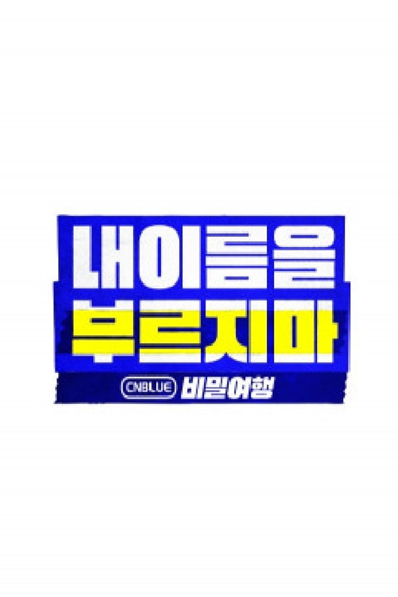 CNBLUE Secret Tour: Don't Call My Name poster background