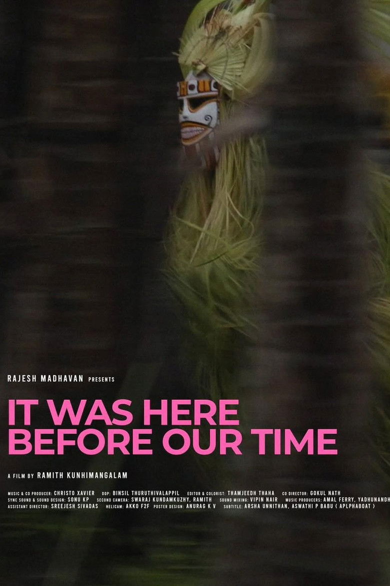 It Was Here Before Our Time poster background