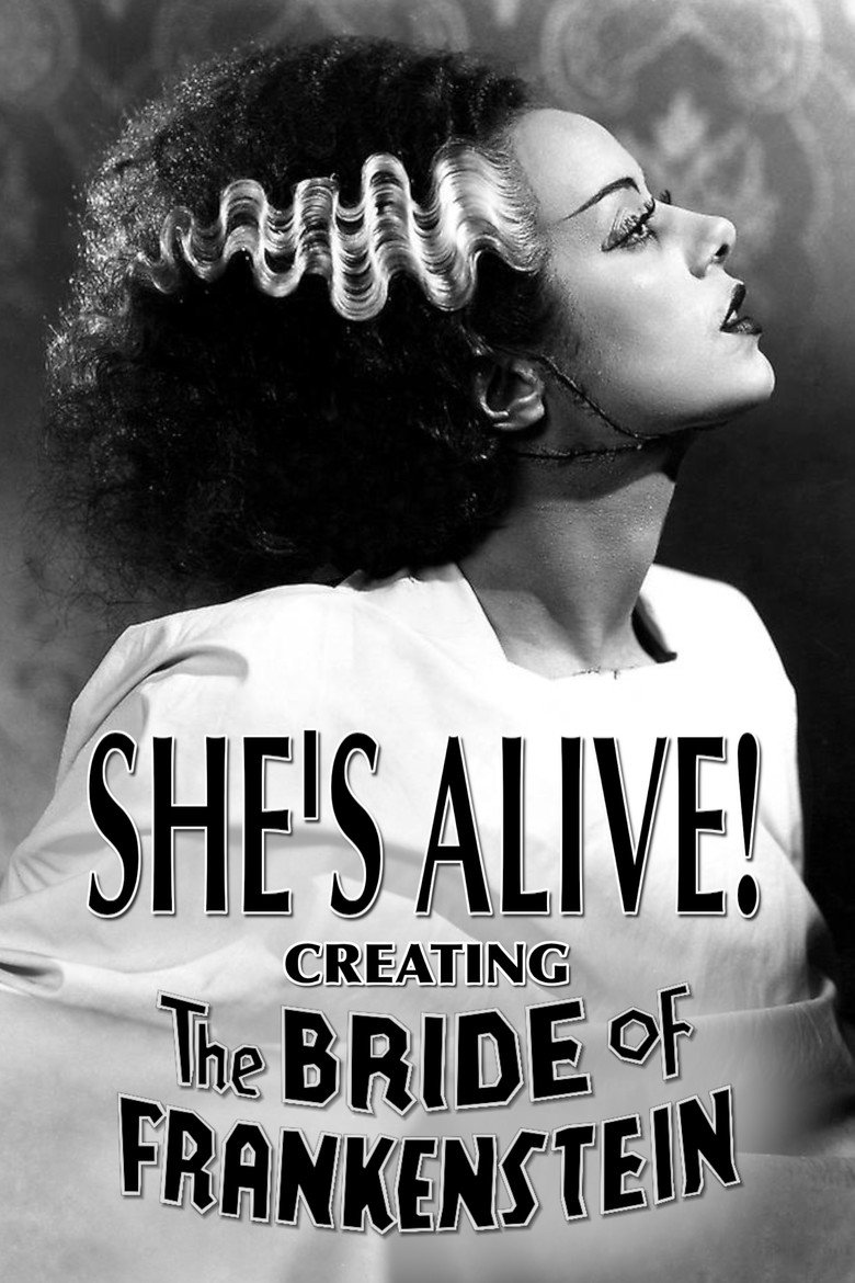 She's Alive! Creating 'The Bride of Frankenstein' poster background