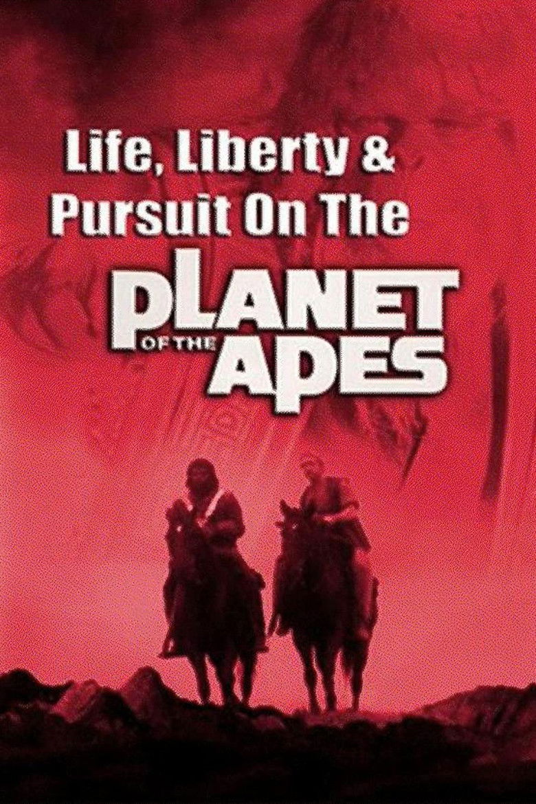 Life, Liberty and Pursuit on the Planet of the Apes poster background
