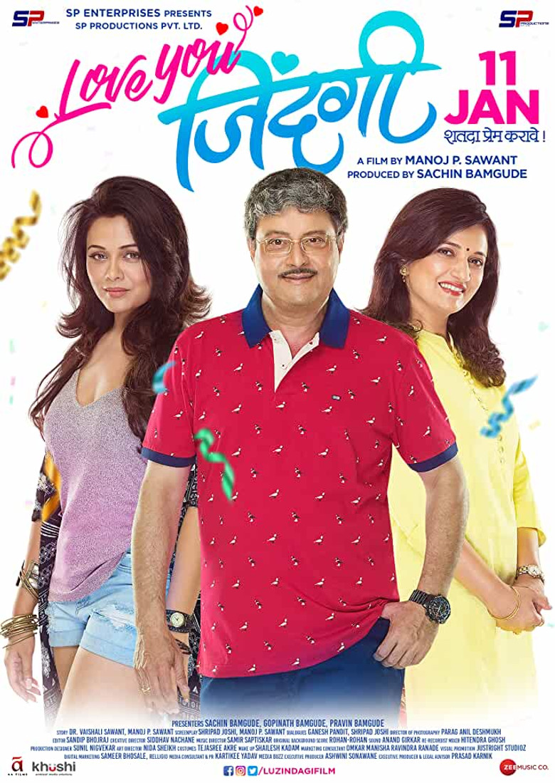 Love You Zindagi poster background