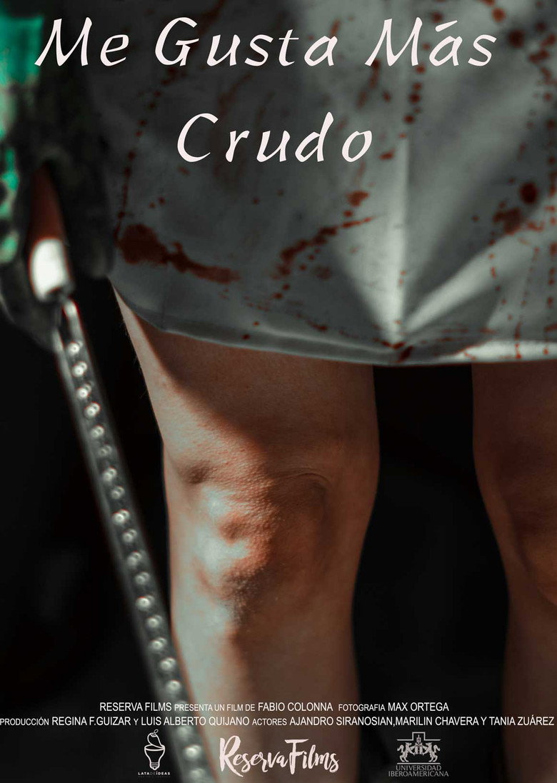 Me Gusta Más Crudo poster background