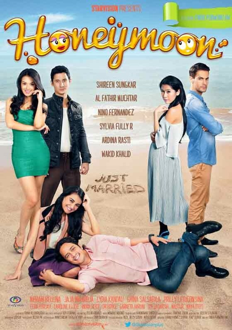 Honeymoon poster background