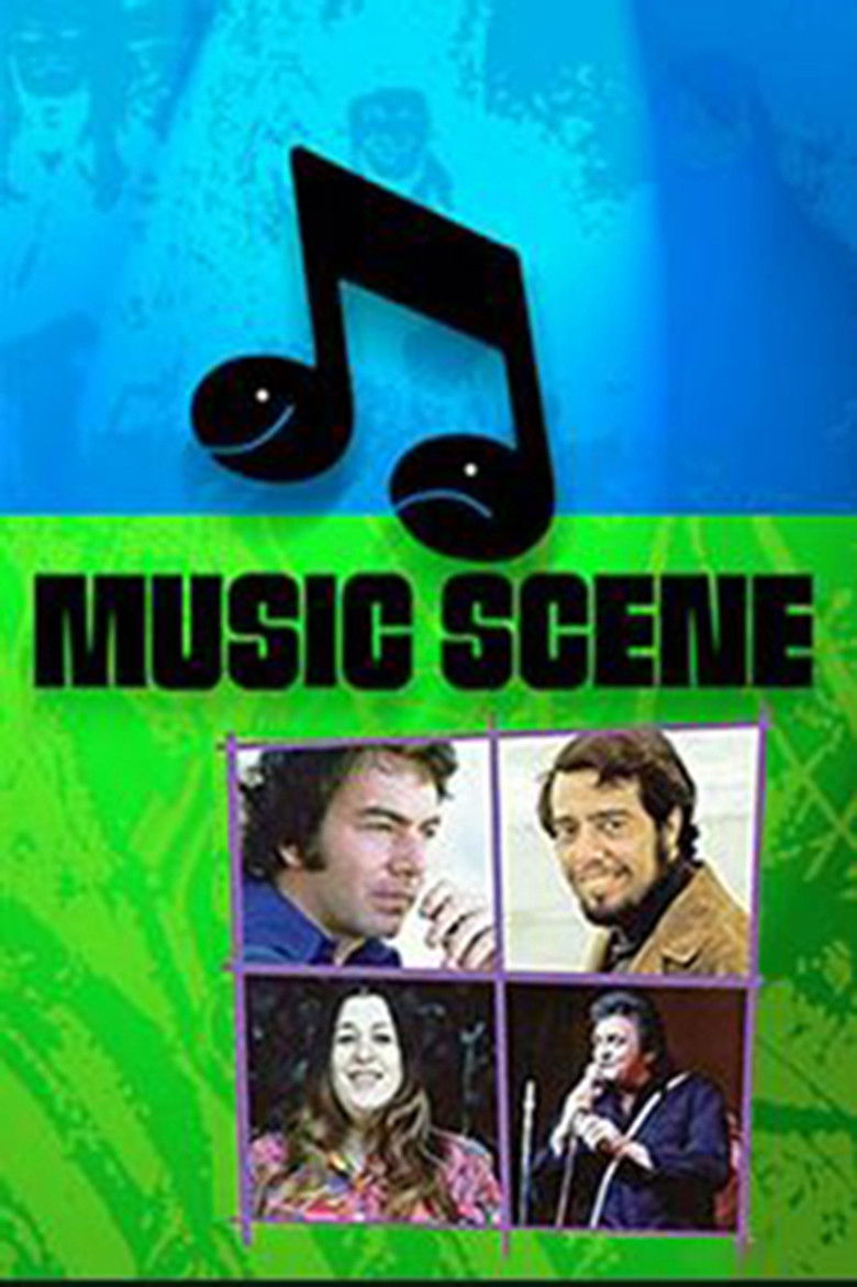 The Music Scene poster background
