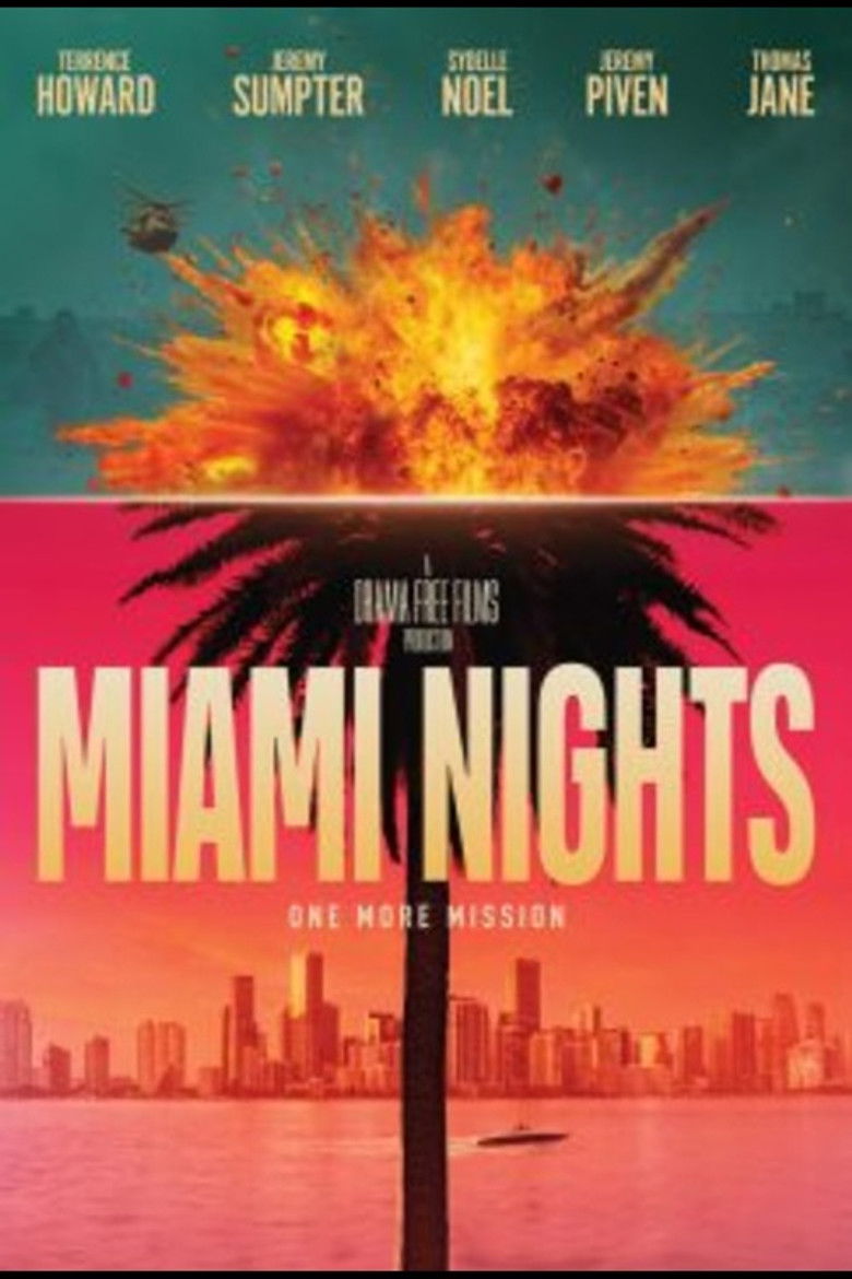 Miami Nights poster background