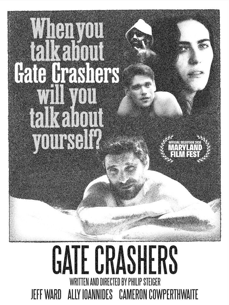 GATE CRASHERS poster background
