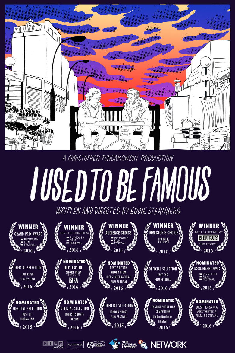 I Used to Be Famous poster background