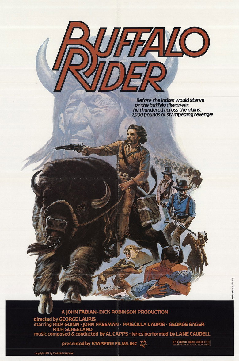 Buffalo Rider poster background