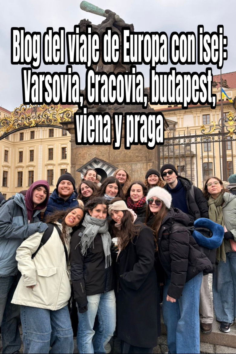 Blog of the Eurotrip with isej: Warsaw, Krakow, Budapest, Vienna and Prague poster background
