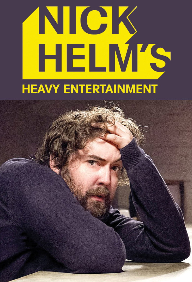 Nick Helm's Heavy Entertainment poster background