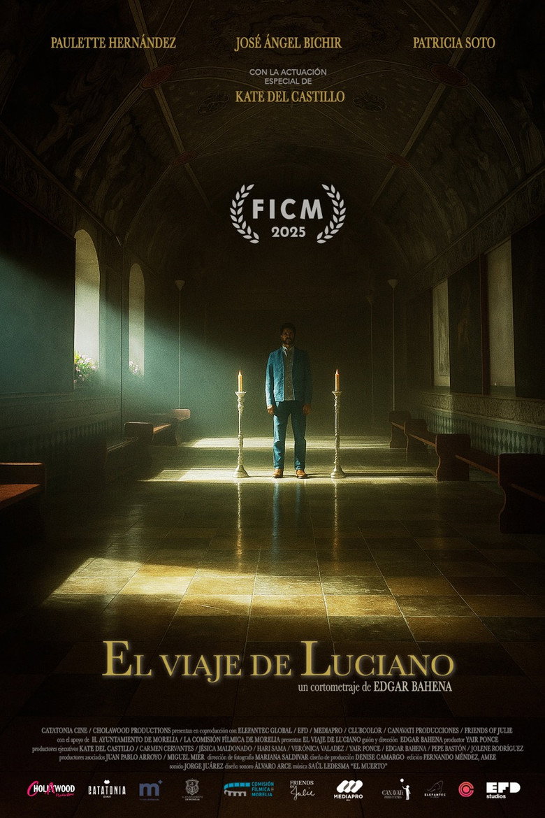 El viaje de Luciano poster background