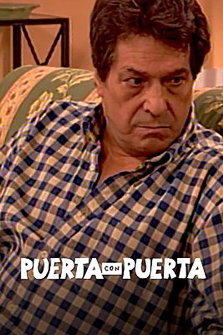 Puerta con puerta poster background