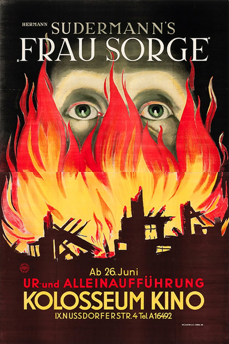 Frau Sorge poster background