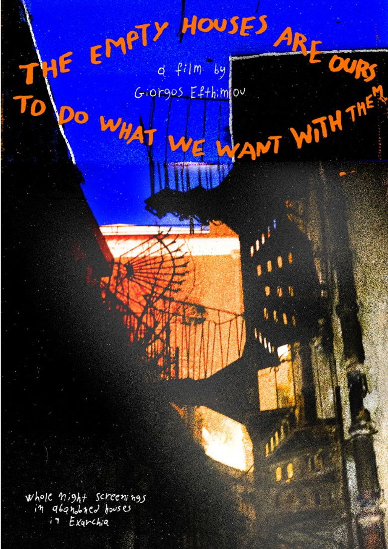 The Empty Houses Are Ours To Do What We Want With Them poster background