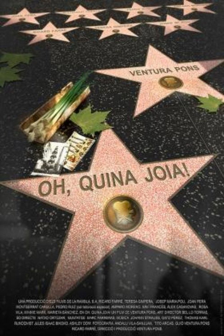 Oh, quina joia! poster background