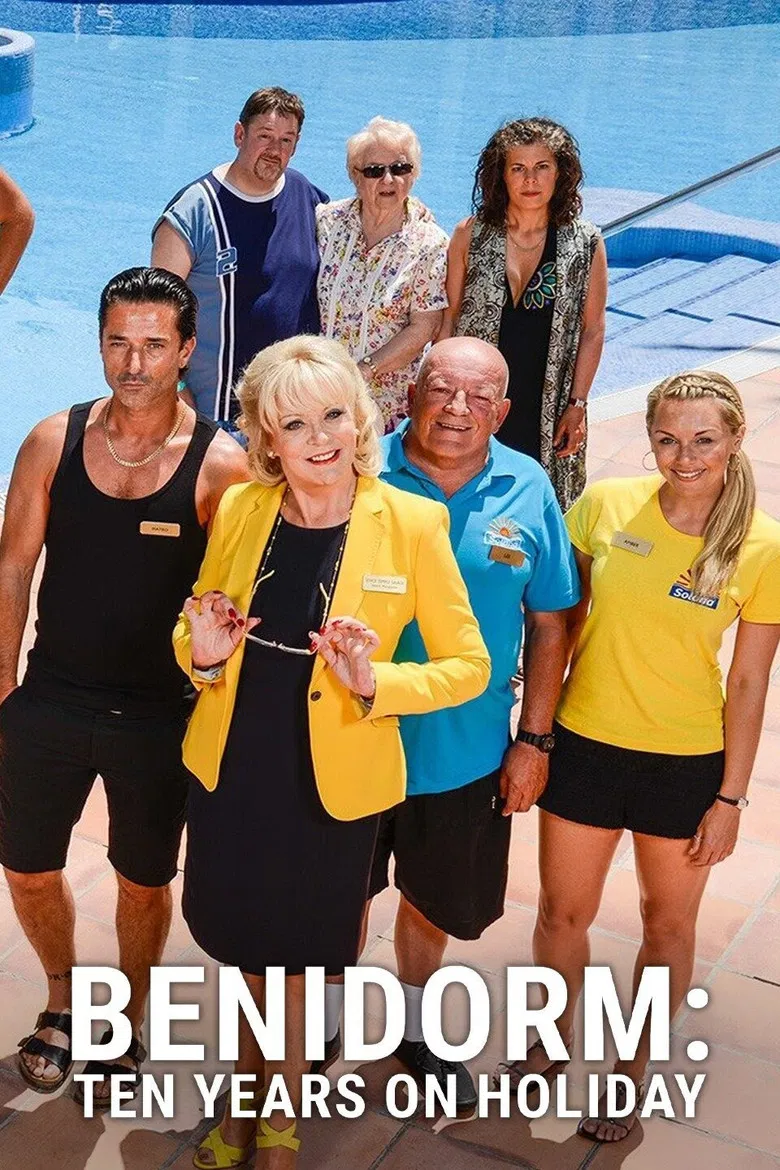 Benidorm: 10 Years on Holiday poster background