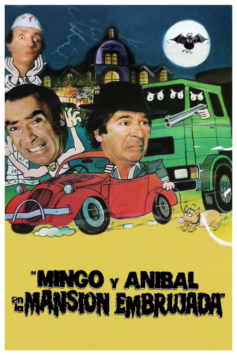 Mingo y Aníbal en la mansión embrujada poster background