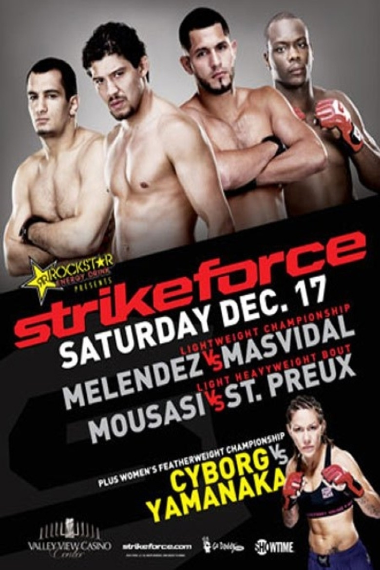 Strikeforce: Melendez vs. Masvidal poster background