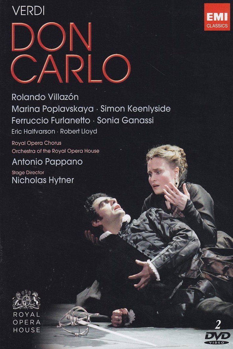 Don Carlo - ROH poster background