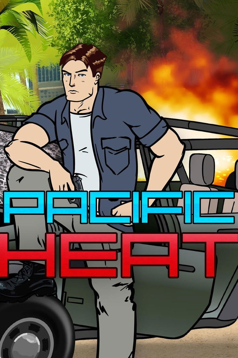 Pacific Heat poster background