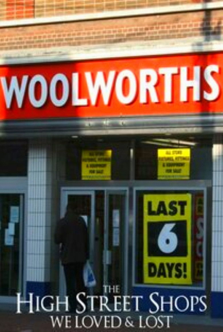 The High Street Shops We Loved and Lost poster background