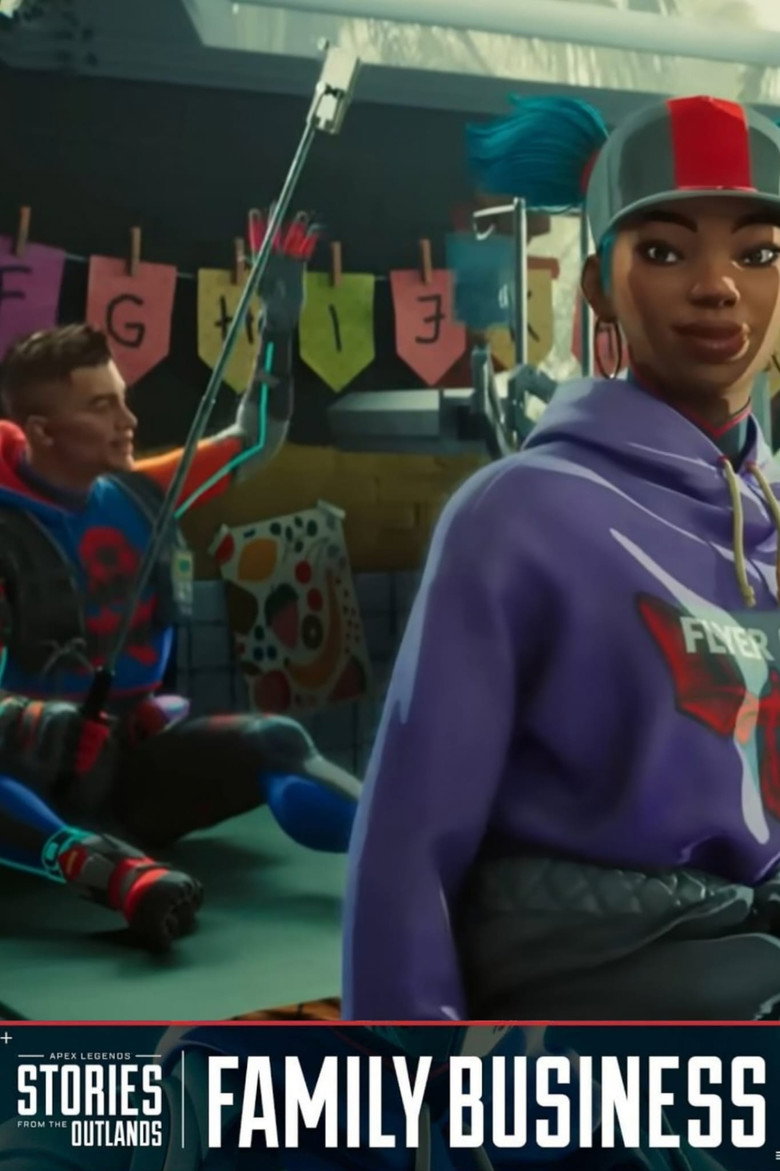 Apex Legends Stories from the Outlands "Family Business" poster background