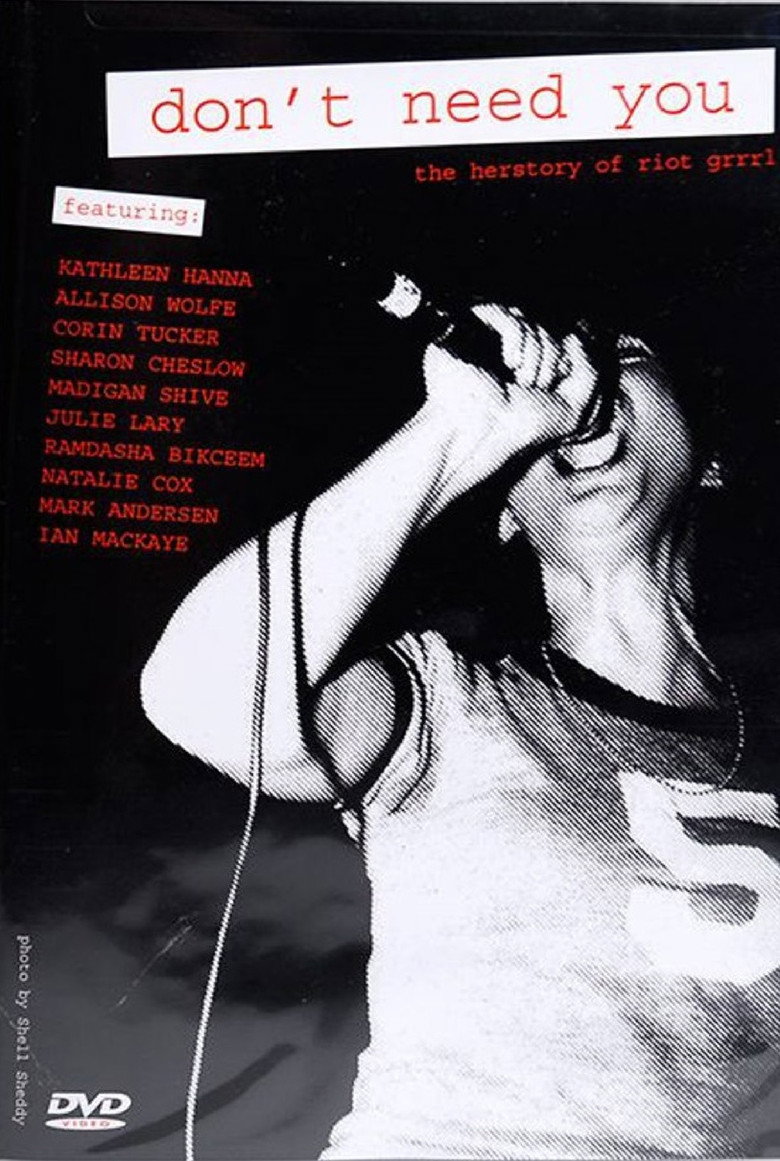 Don't Need You - The Herstory of Riot Grrrl poster background