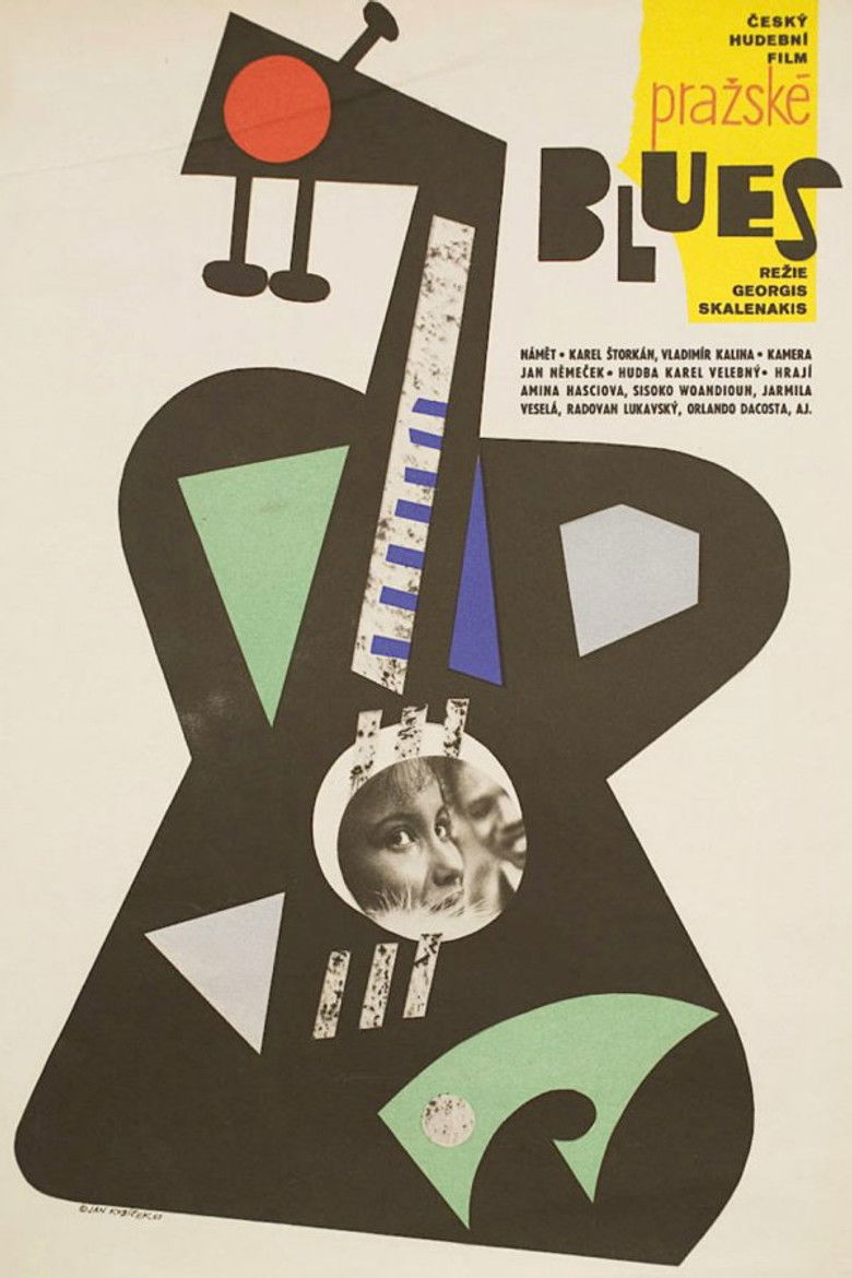 Prague Blues poster background