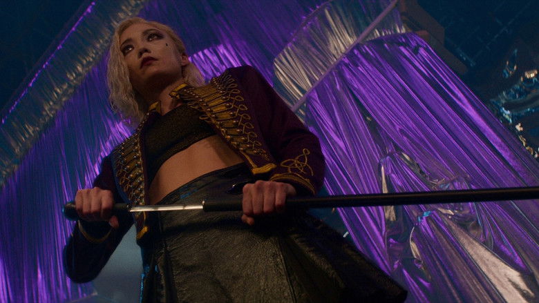 Grace and Ethan navigating the chaos of a car chase